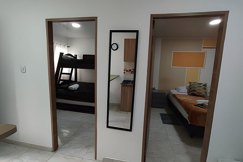 GURUS FR| Apto Central, estilo, con King Size Bed