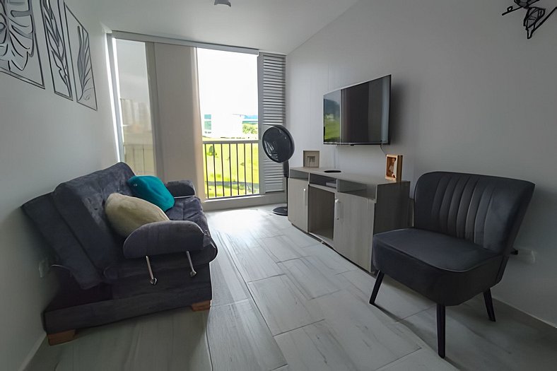 GURUS FR | Elegante Apartamento en parque acuático Dosquebra