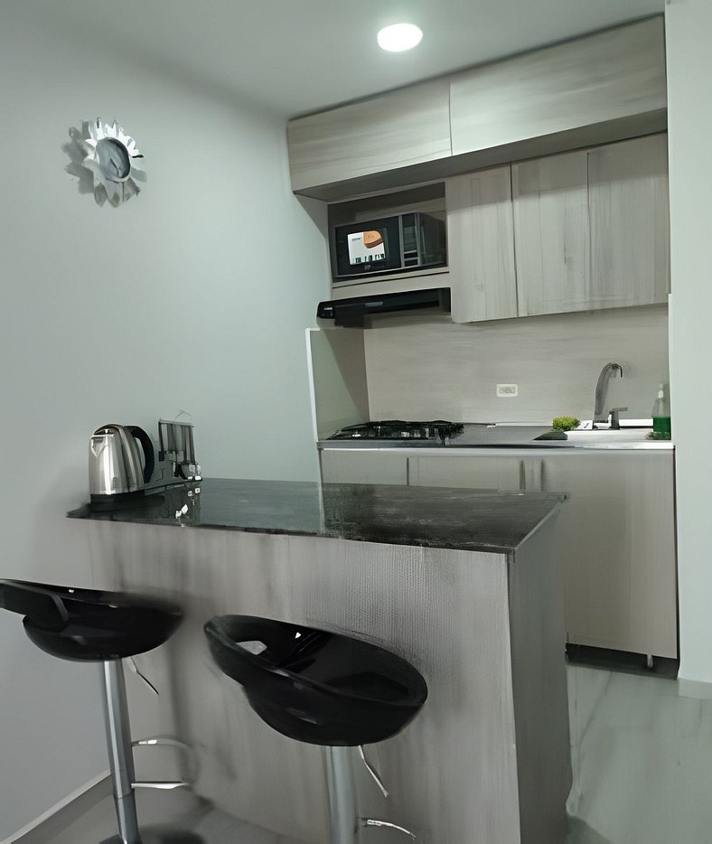 GURUS FR | Elegante Apartamento en parque acuático Dosquebra