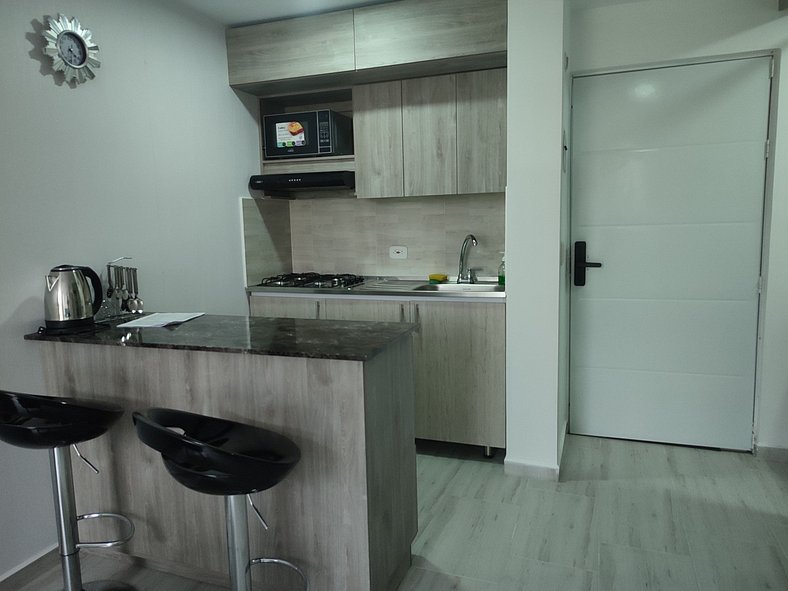 GURUS FR | Elegante Apartamento en parque acuático Dosquebra